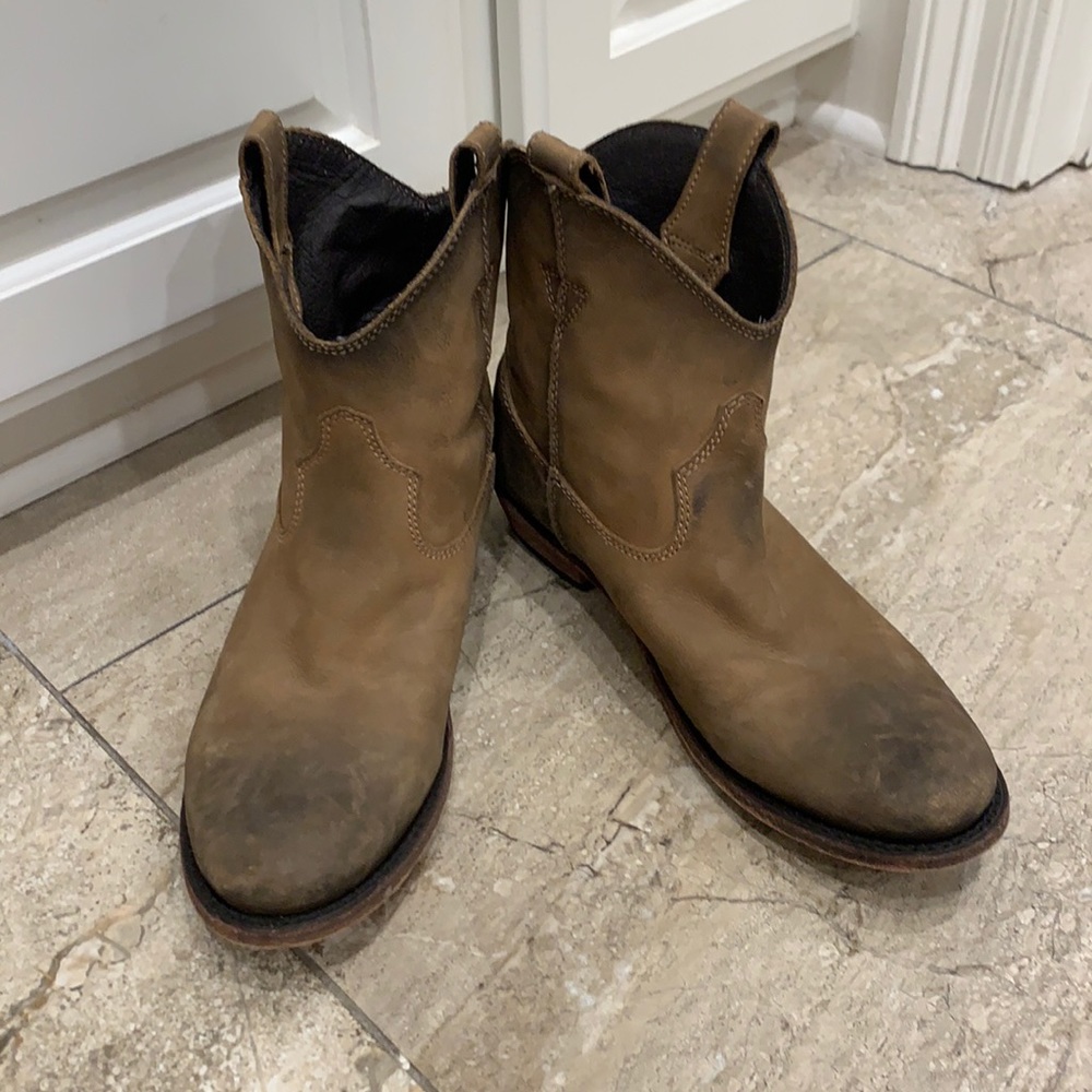 Liberty Black booties. Only worn once. Still look brand new.